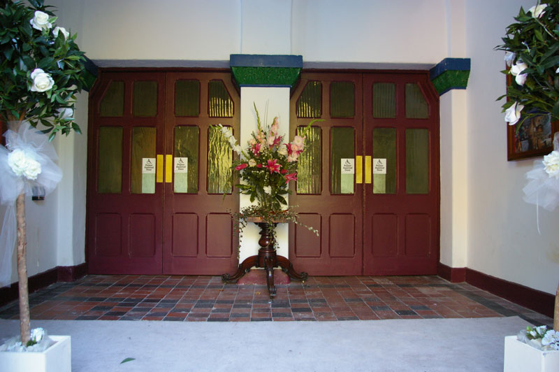 Porch of Newman University Church | ChurchMusic.ie